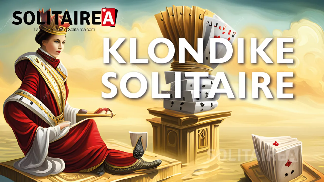 Klondike Solitaire adalah versi permainan kesabaran yang paling populer.