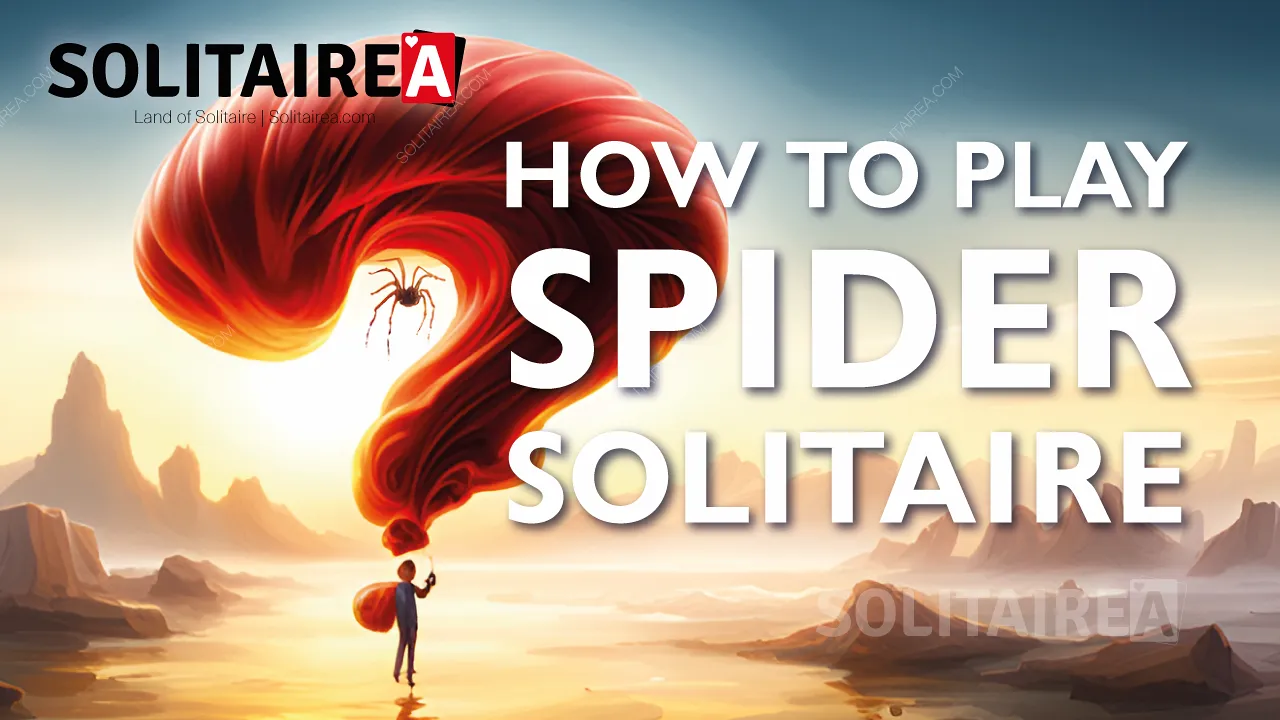 Belajar bermain Spider Solitaire seperti seorang profesional